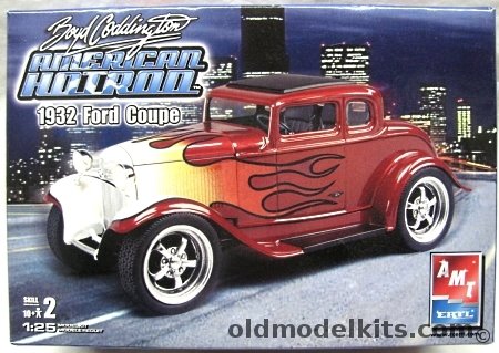 AMT 1/25 Boyd Coddington American Hotrod 1932 Ford Coupe, 38254 plastic model kit